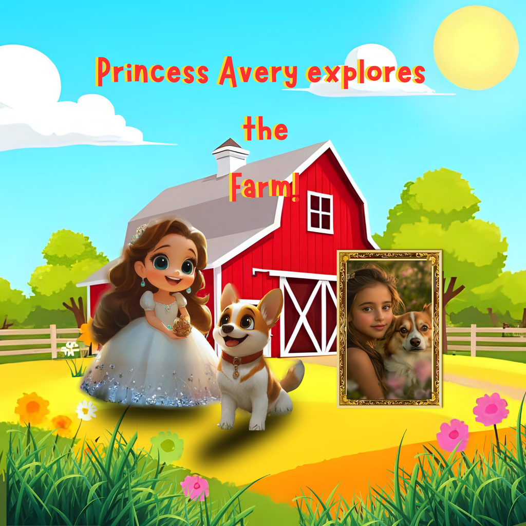 Princess Avery Explores The Farm