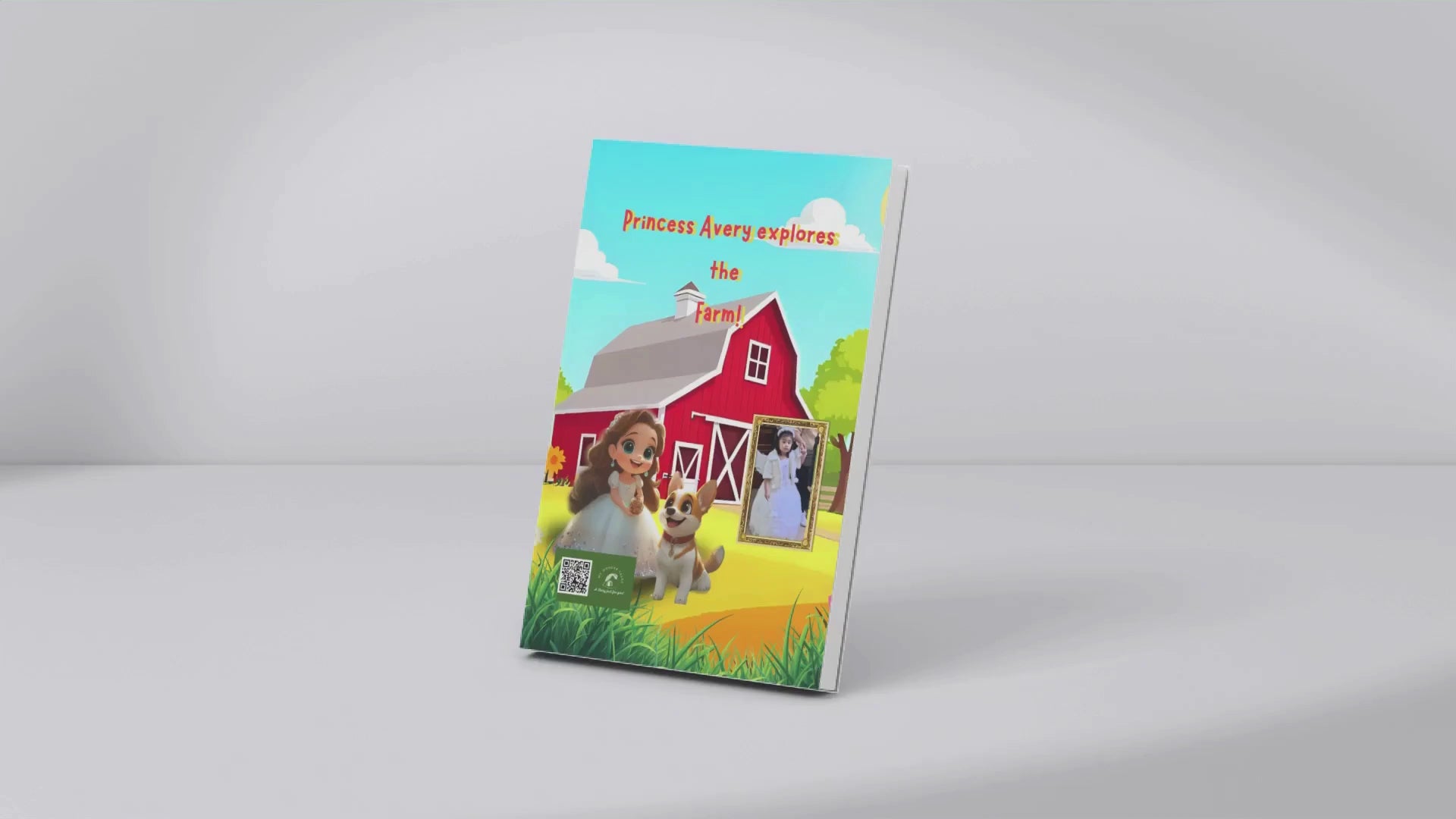 Princess Avery Explores The Farm