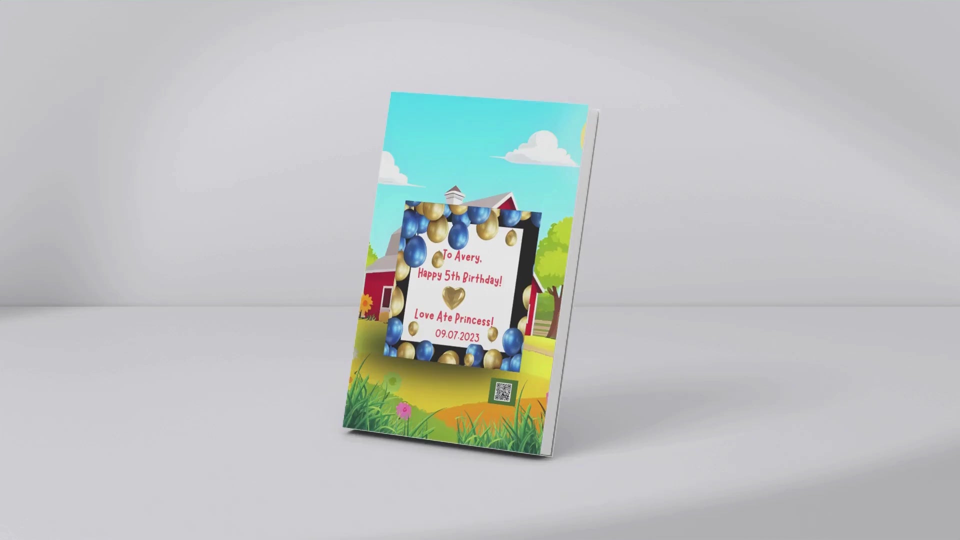 Princess Avery Explores The Farm